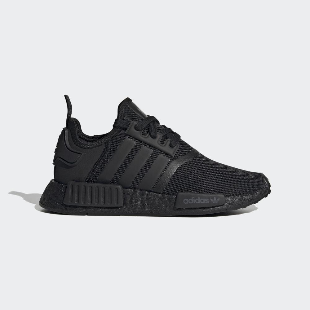 Adidas Boys' NMD_R1 Originals Shoes Black/Black Ireland FW0397